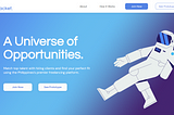 Racket Landing Page