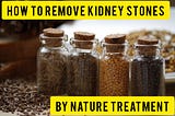 Best solution for Kidney stones