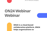 ON24 Webinar