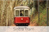 Sintra: A trip to the coast of Praia das Maçãs in a centuries-old train.
