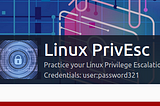 Linux privesc TRY HACK ME WRITEUP