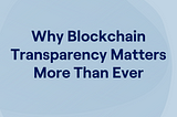 Building Trust in UCO Supply Chains