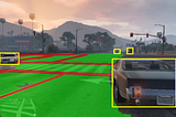 Detect Roads and Vehicles With YOLOPv2 In Grand Theft Auto 5