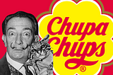 Salvador Dalí and Chupa Chups logo