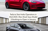 Anjuum Khanna — Tesla to Start India Operations in Mid-2021, Elon Musk Says Model 3 Bookings to…