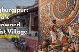 Traditional art and crafts in Raghurajpur, a heritage village in Odisha, India