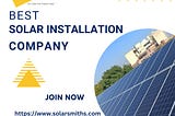 Best Solar Company In India | SolarSmiths
