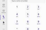 Microsoft Teams dial pad does not show extension number for Direct Routing user