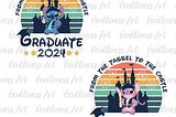 Bundle Graduation 2024 Svg, Graduation Senior, Graduate Tassel To Castle Svg, Graduation Trip Svg, Svg, Png Files For Cricut Sublimation