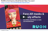 RUON AI IS COMING TO A SMALL SCREEN NEAR YOU SOON!