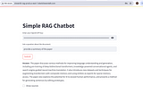 Building, Dockerizing, and Deploying a Streamlit RAG App on AWS: A Complete Step-by-Step Guide