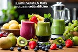 🍍🍓🍊 Secrets de Smoothie : 6 Combinaisons de Fruits pour une Explosion de Saveurs