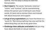 Tips for Allies of Abuse-Survivors