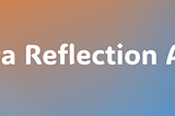 Java Reflection API