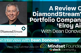 A Review Of DiamondStream’s Portfolio Company ‘Elroy Air’, With Dean Donovan of DiamondStream…