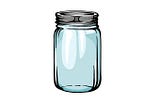 How to draw Mason Jar