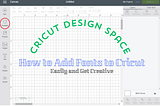 how to add fonts to Cricut