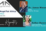 Dr. James Mwangi and Esther Dyson to keynote 9th AFA