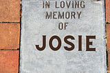Never Can Say Goodbye — To Josie on Her 55th Birthday