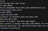 30 Days DevOps Challenge — Building an NBA Data Lake on AWS