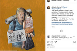 Syrian Artist Paints Trump As A Refugee http://bit.ly/2rRk6A2