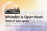 CoolMining NFT Presale Whitelist-1