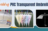 See-Through Style: Embrace Rain with Transparent PVC Umbrellas!