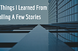 Five Things I Learned From Falling A Few Stories