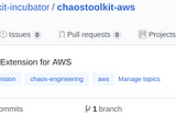The Chaos Toolkit driver for AWS is getting some love from the community