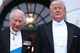 King Charles and HIS president Donald Trump!