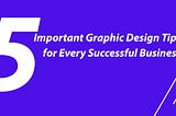 graphic design tips for business