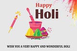 Wish you a Happy Holi 2021