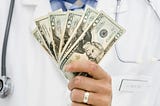 would “being a doctor” be your main source of income? think again.