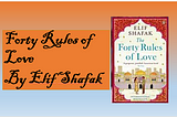 Book Review: Forty Rules of Love BY Elif Shafak