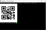 QR codes in Linux console