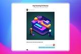 Making a “Hovering Art Director & Overworked Intern” text-to-image chat app