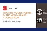 Pitching Your Startups — Webinar Insights