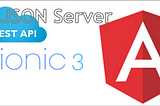 Create REST API with JSON Server and Consume in Angular 5 HttpClient using Ionic 3 Application