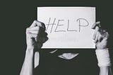 While being depressed you really need a hand to pull you out of the darkness!