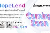 Celebrate HopeLend MainNet Launch with Multiple Giveaways!