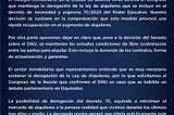 Dura reacción del sector inmobiliario ante la posible vuelta de la ley de alquileres en caso que en…