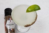 Margarita with Smoked Salt from Lafayette Spices