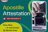 Apostille Services in Chennai