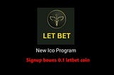 LetBet is an outstanding invention in the online gambling industry based on Blockchain technology