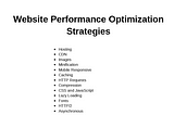 Website Performance Optimization Strategies