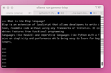 How I Taught an LLM my Programming Language