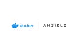 Configuring docker containers with ansible via SSH