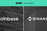 KEEP is Now Available to Trade on Coinbase and Binance