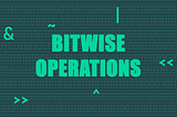 Bitwise operations