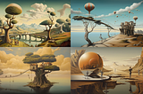 In the Eye of the AI: Reimagining Landscapes Through Iconic Art Movements